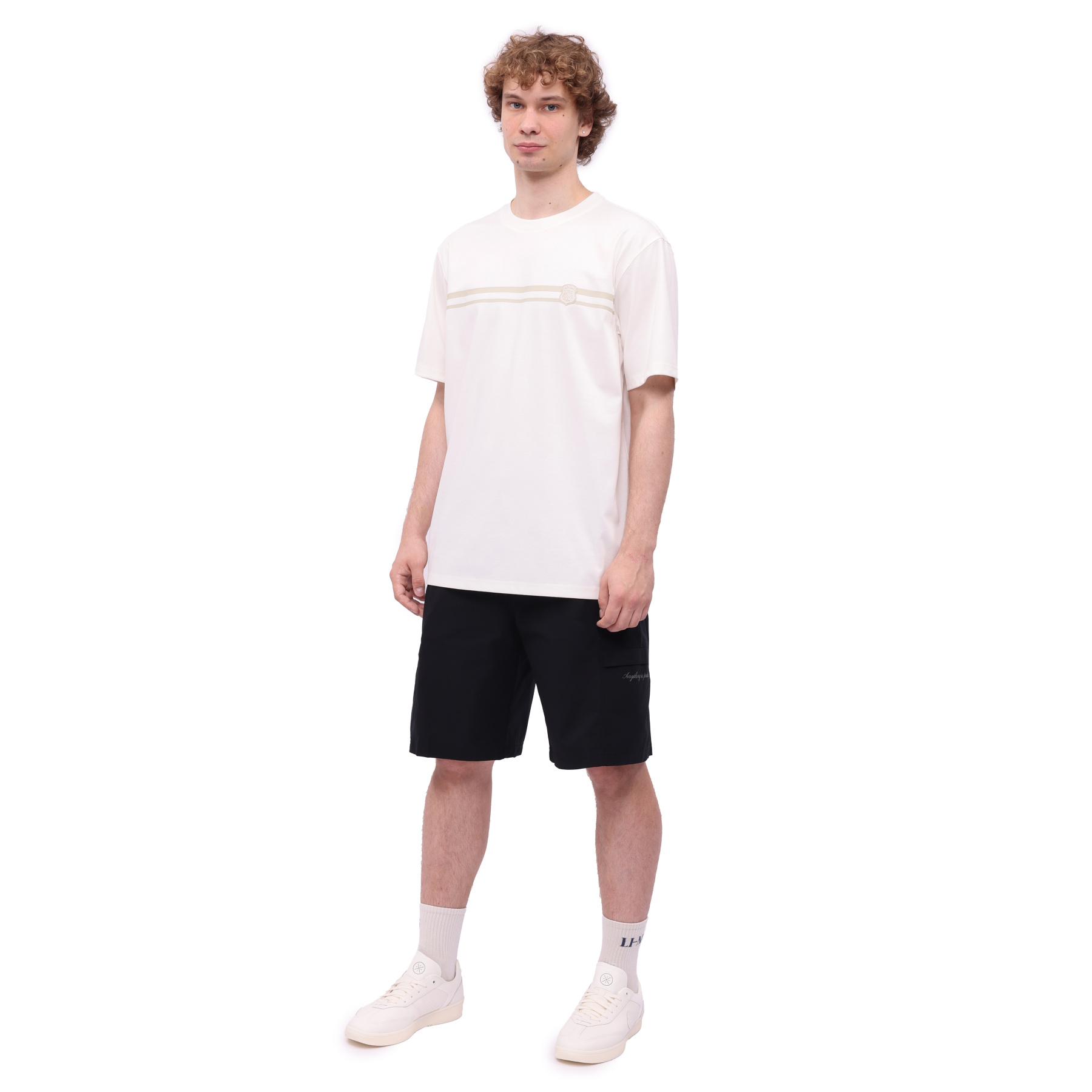 AHSW287-1 Футболка Sports Style белый